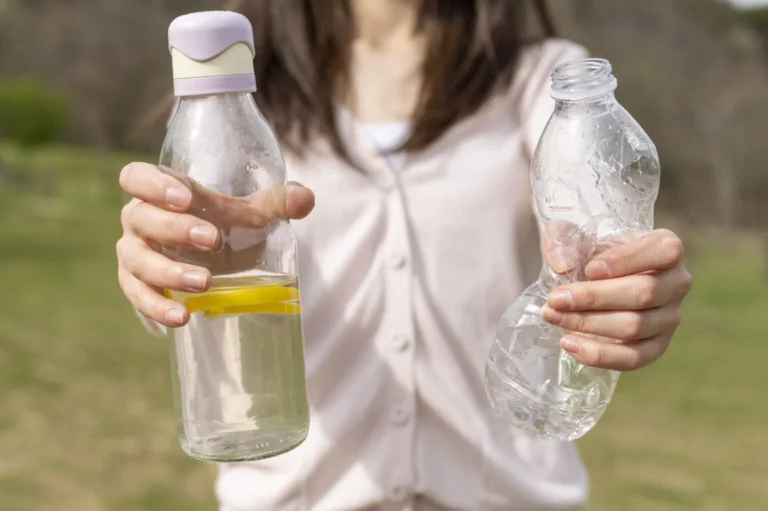 Reusable plastic bottles